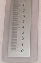 X-Ray (radiopaque/scanogram) rulers